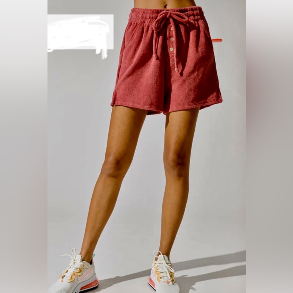 ❤️DONNI TERY HENLEY SHORT S❤️